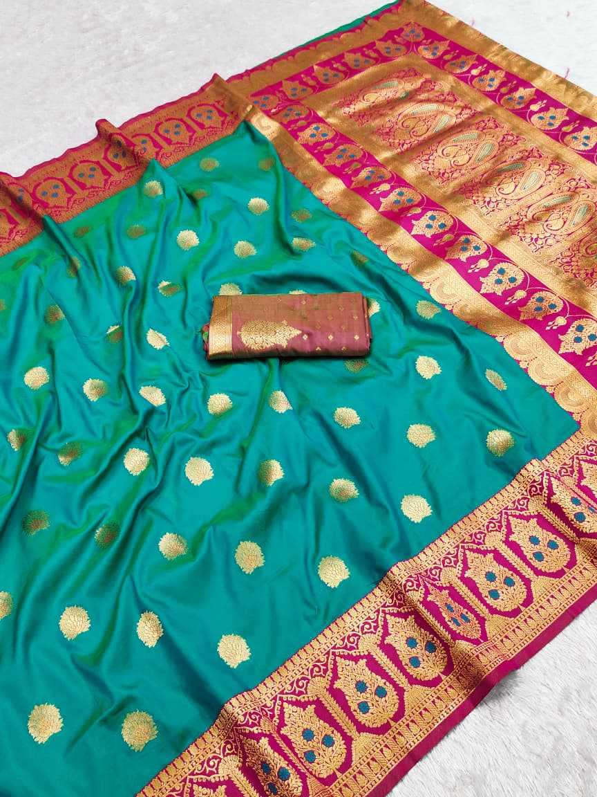 Banarasi Soft Silk Zari Border Saree