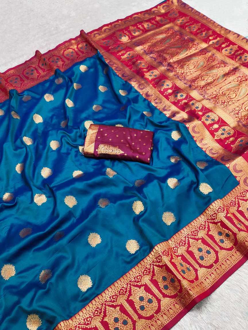 Banarasi Soft Silk Zari Border Saree