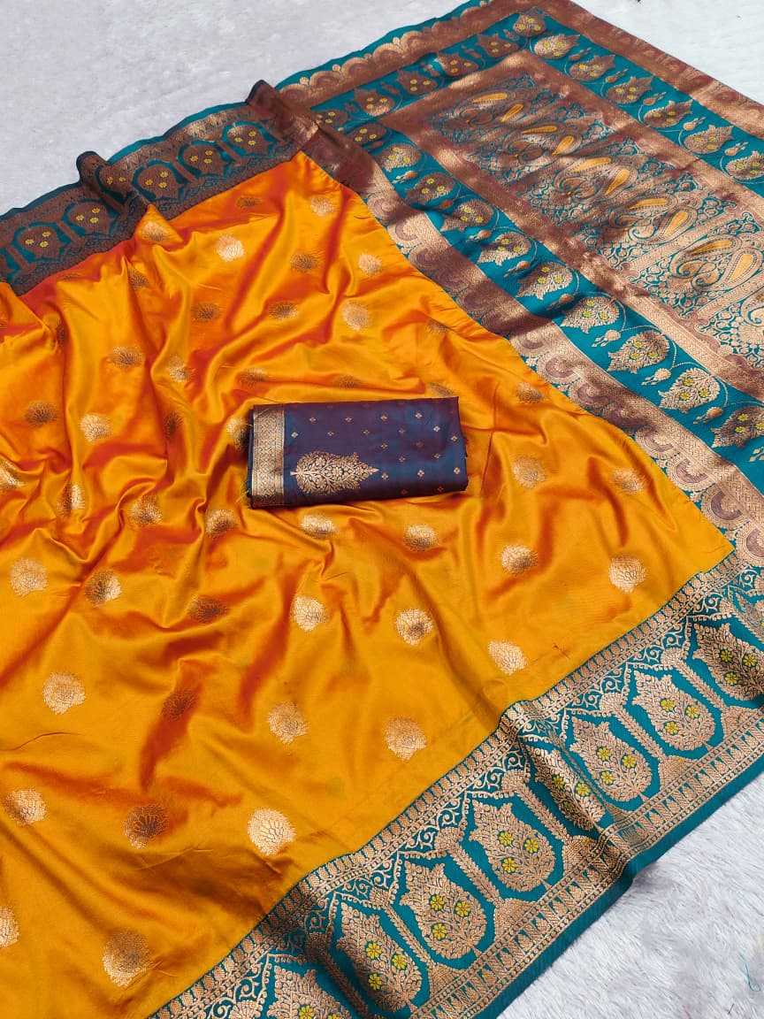 Banarasi Soft Silk Zari Border Saree