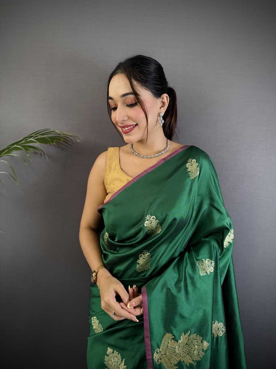Docomo Lichi Silk Soft Saree