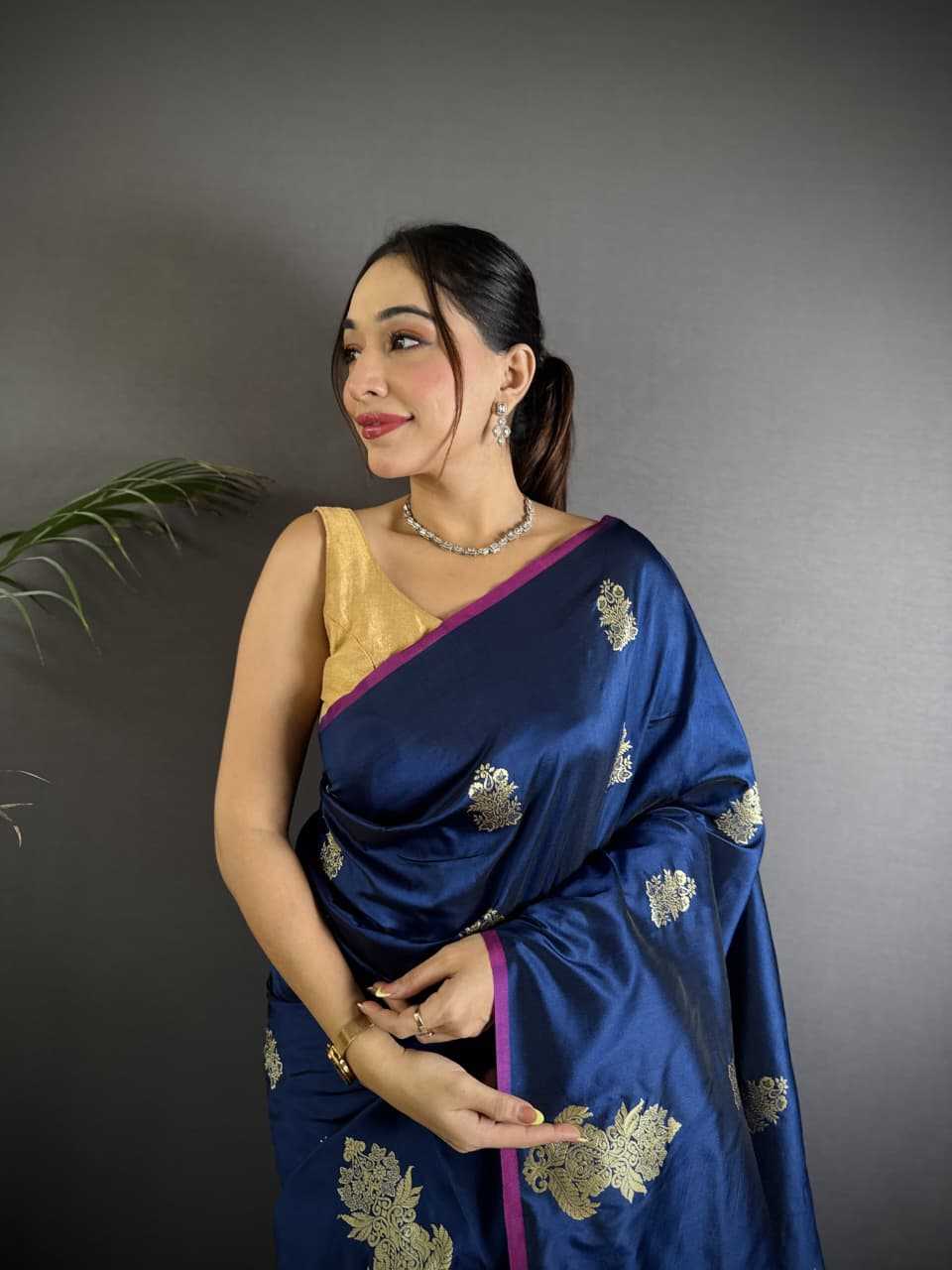 Docomo Lichi Silk Soft Saree