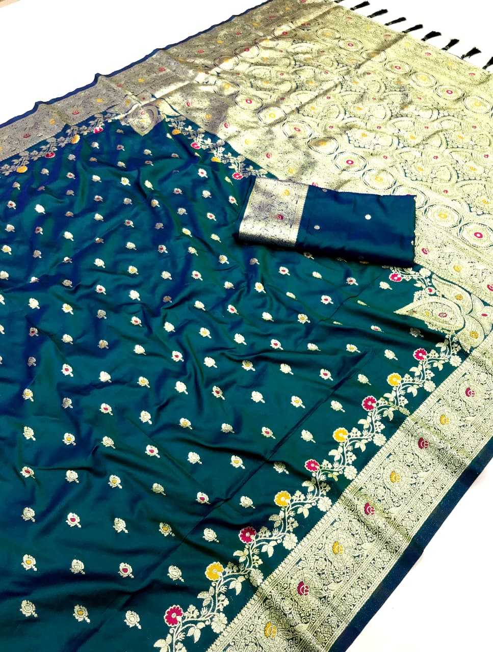 Greta Banarasi Soft Silk Saree