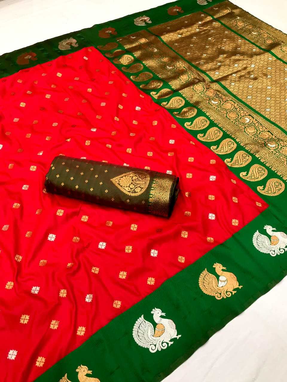 Hans Banarasi Soft Silk Saree