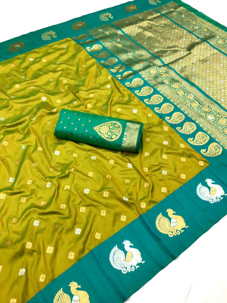 Hans Banarasi Soft Silk Saree