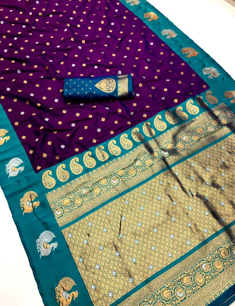 Hans Banarasi Soft Silk Saree