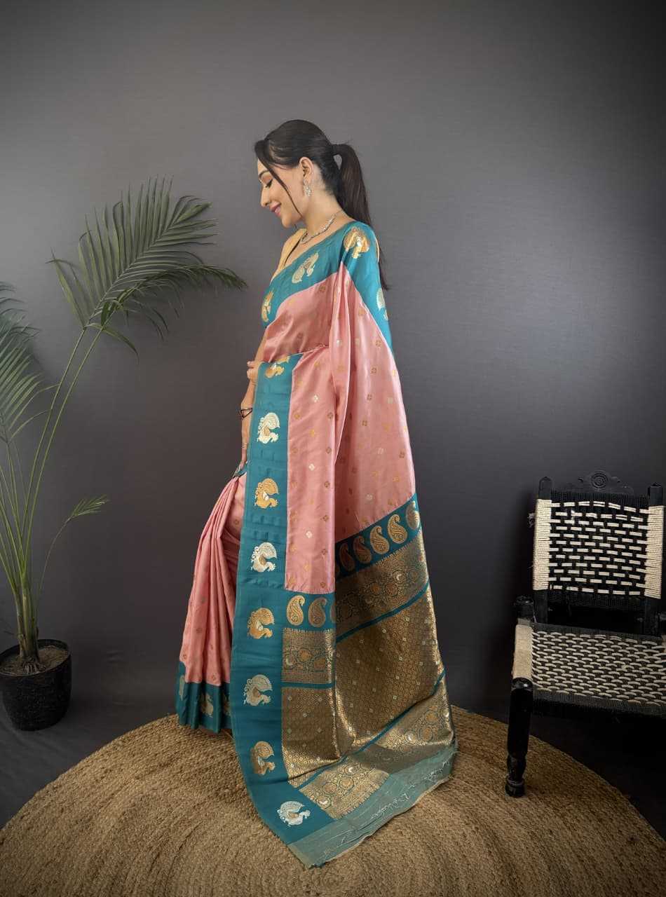 Hans Banarasi Soft Silk Saree
