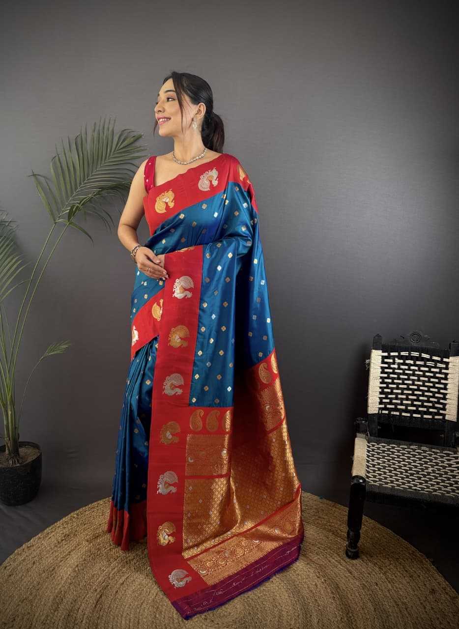 Hans Banarasi Soft Silk Saree