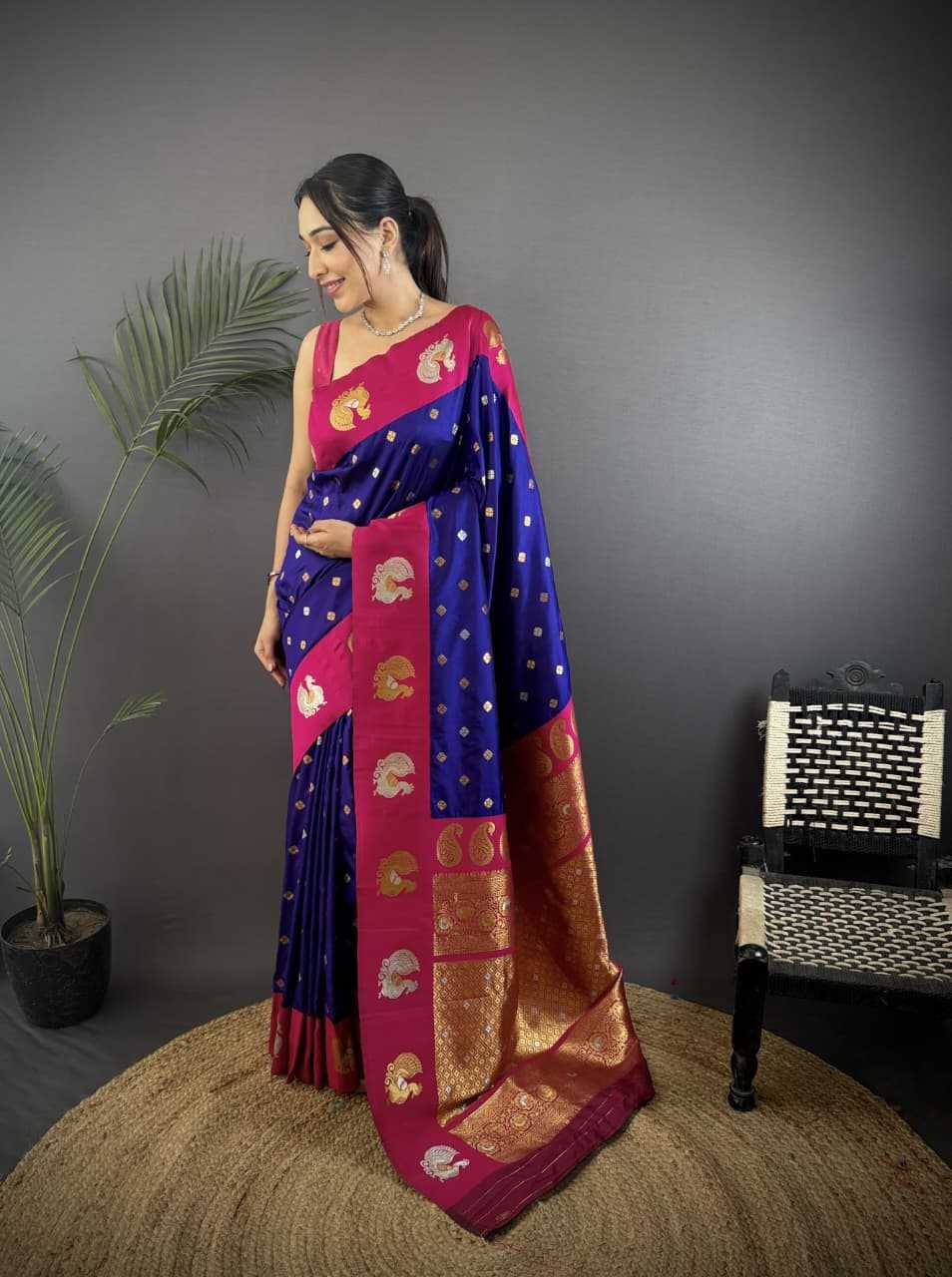 Hans Banarasi Soft Silk Saree