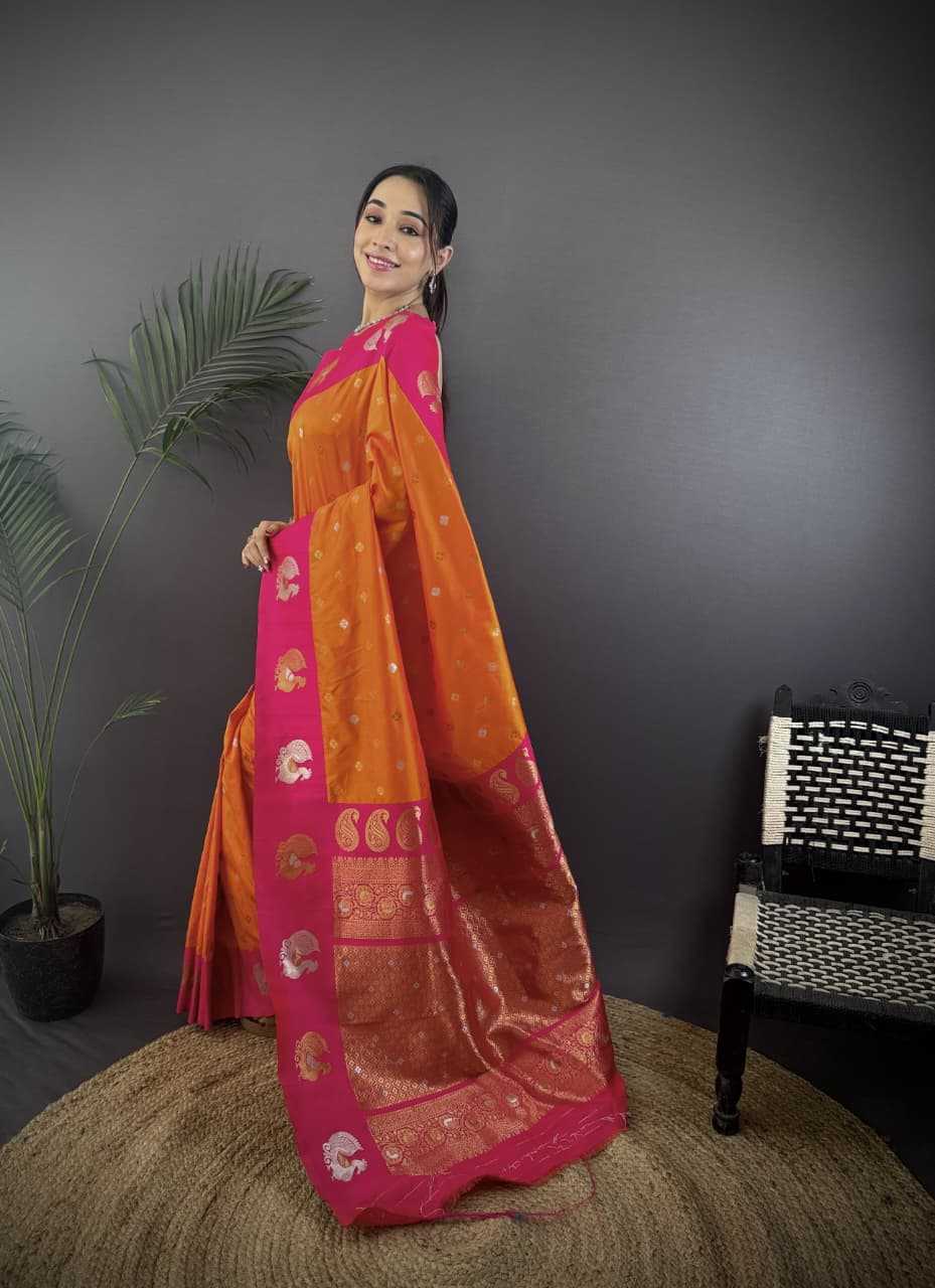 Hans Banarasi Soft Silk Saree