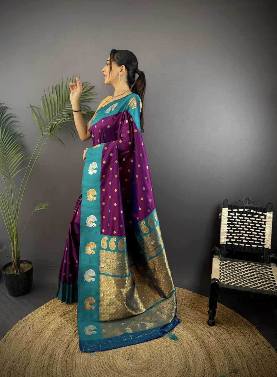 Hans Banarasi Soft Silk Saree