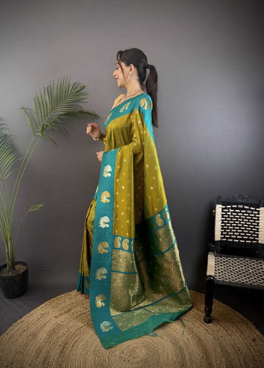 Hans Banarasi Soft Silk Saree