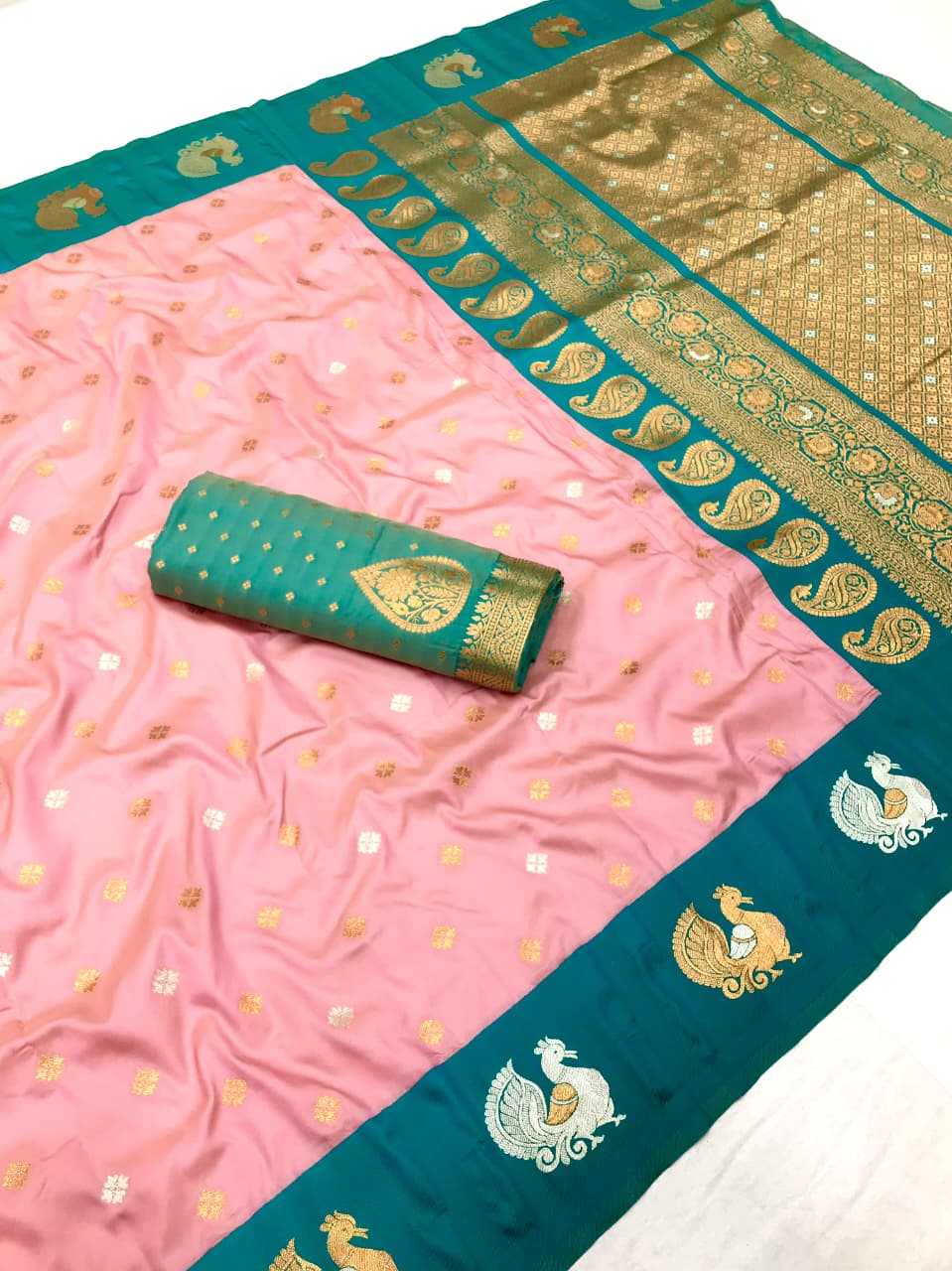 Hans Banarasi Soft Silk Saree