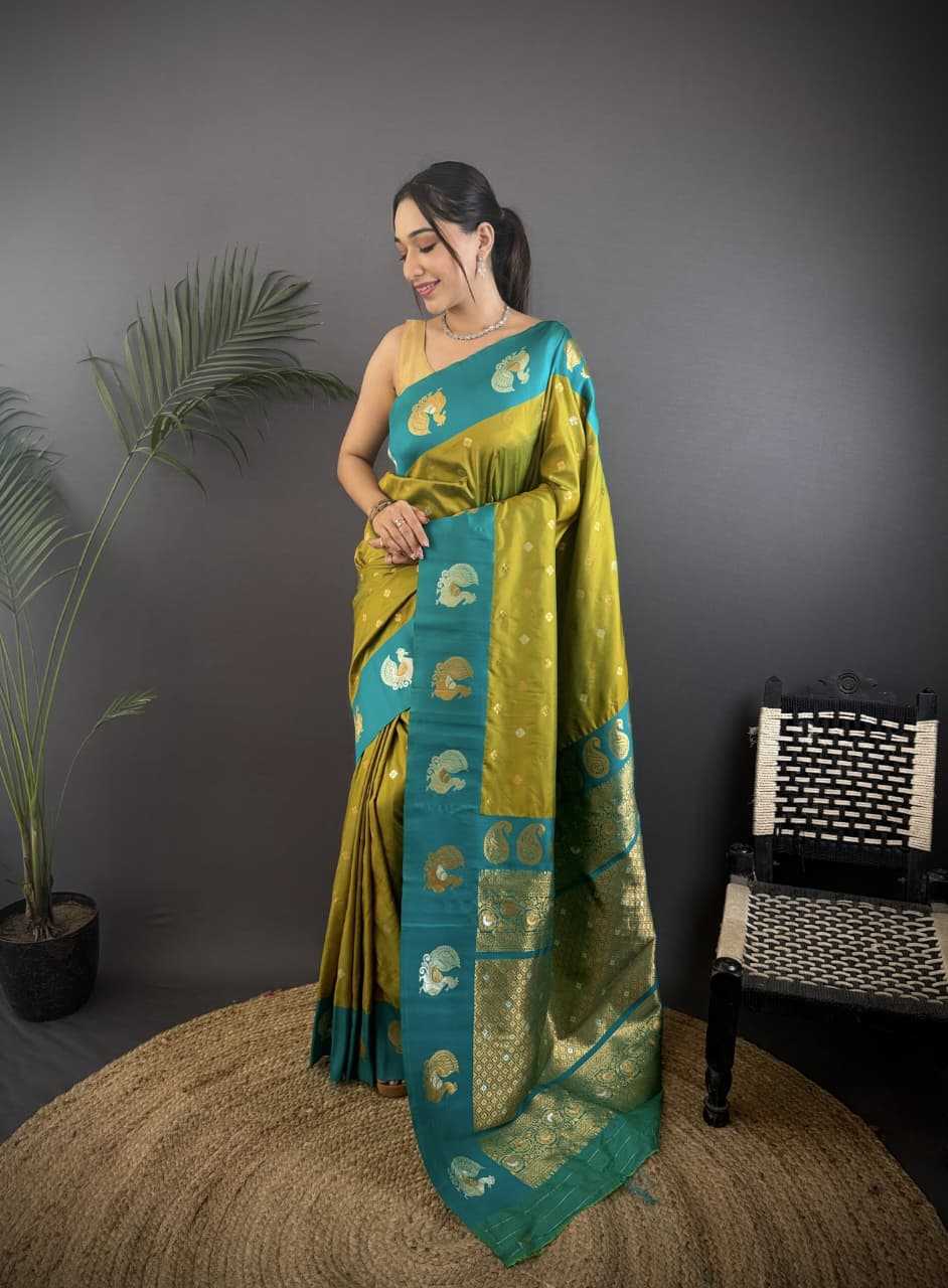 Hans Banarasi Soft Silk Saree