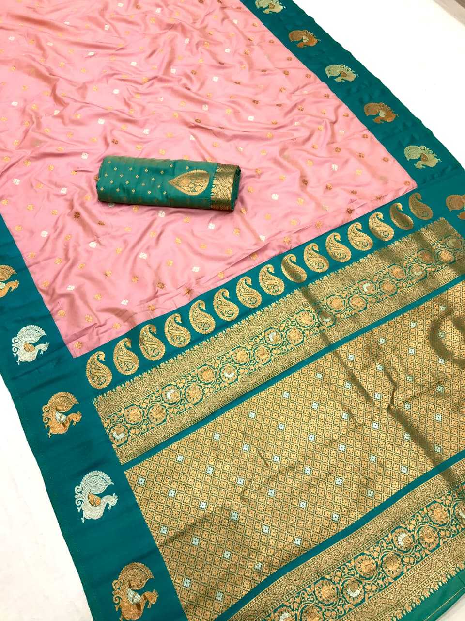 Hans Banarasi Soft Silk Saree