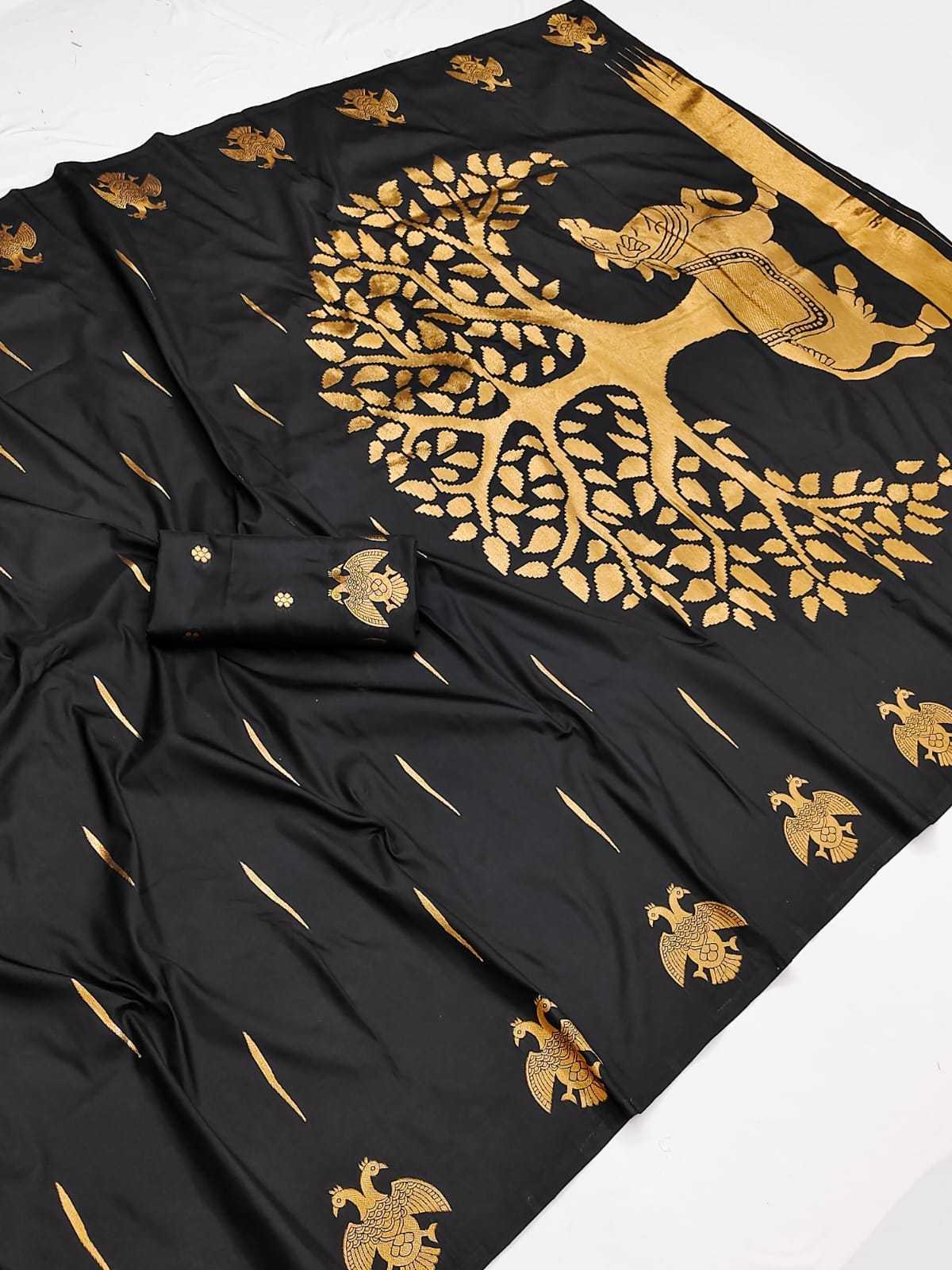 Jalsa Banarasi Soft Silk Saree