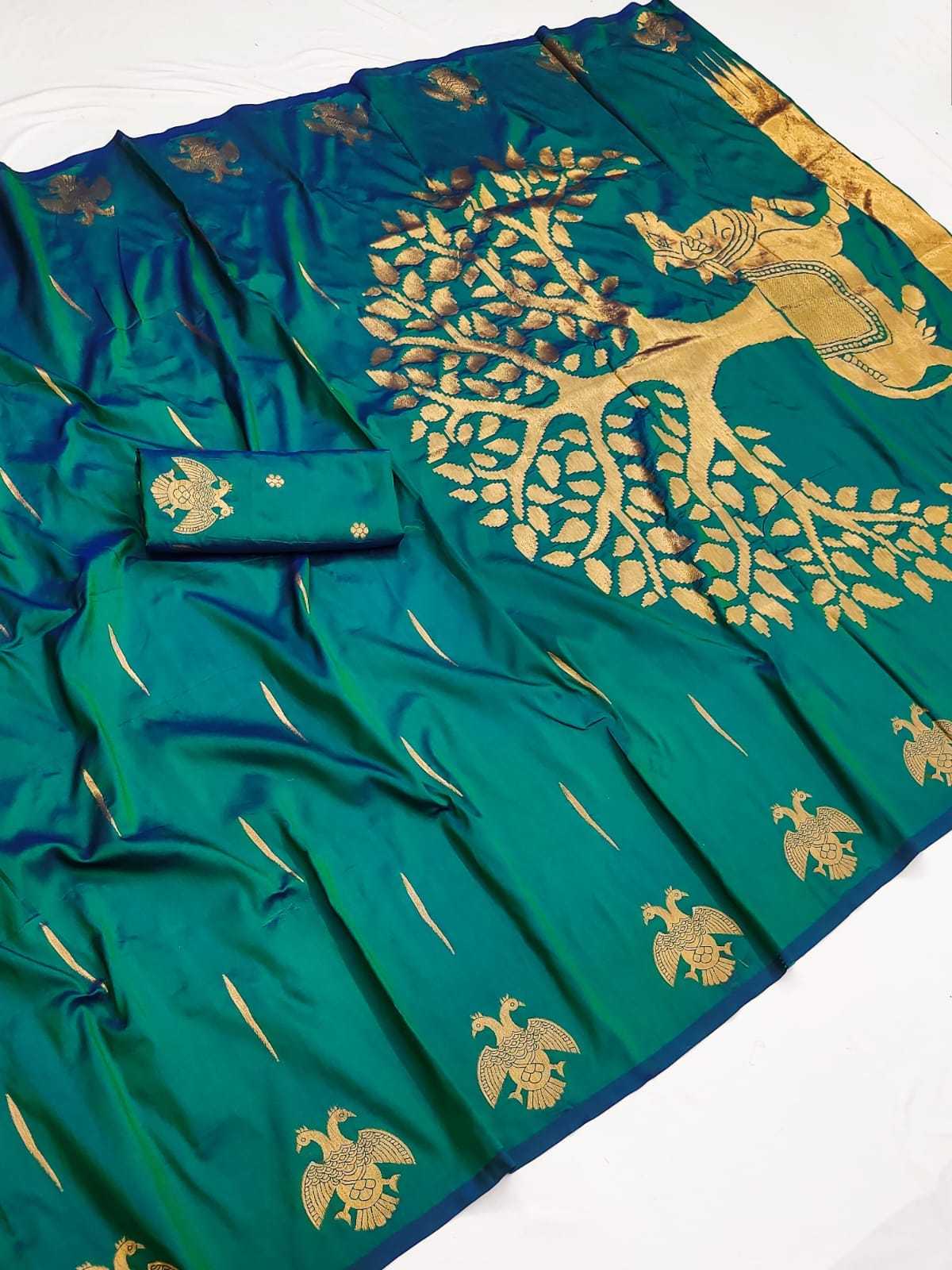 Jalsa Banarasi Soft Silk Saree