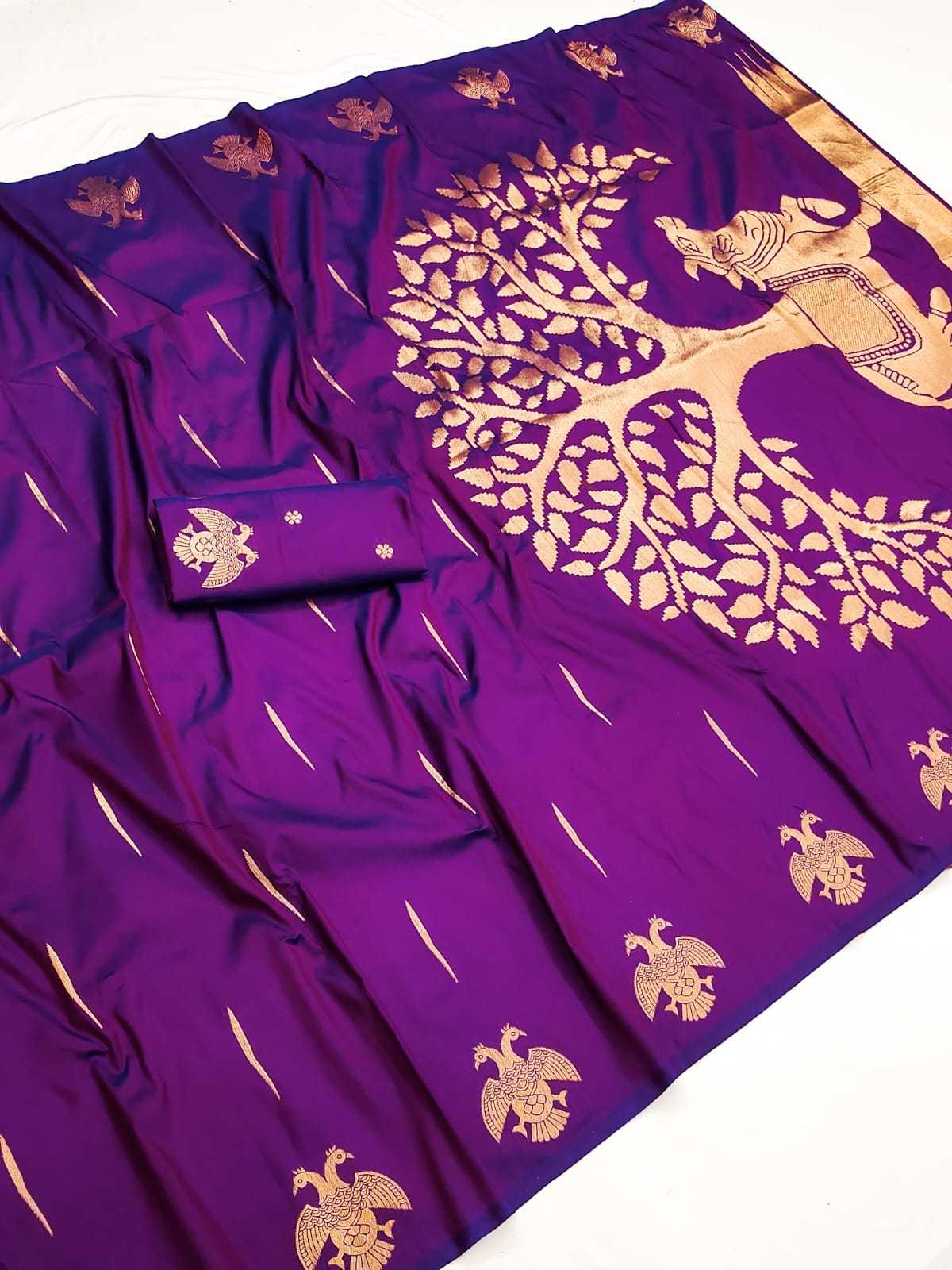 Jalsa Banarasi Soft Silk Saree