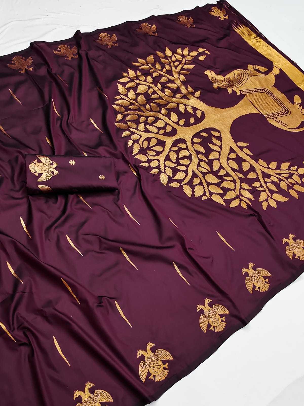 Jalsa Banarasi Soft Silk Saree