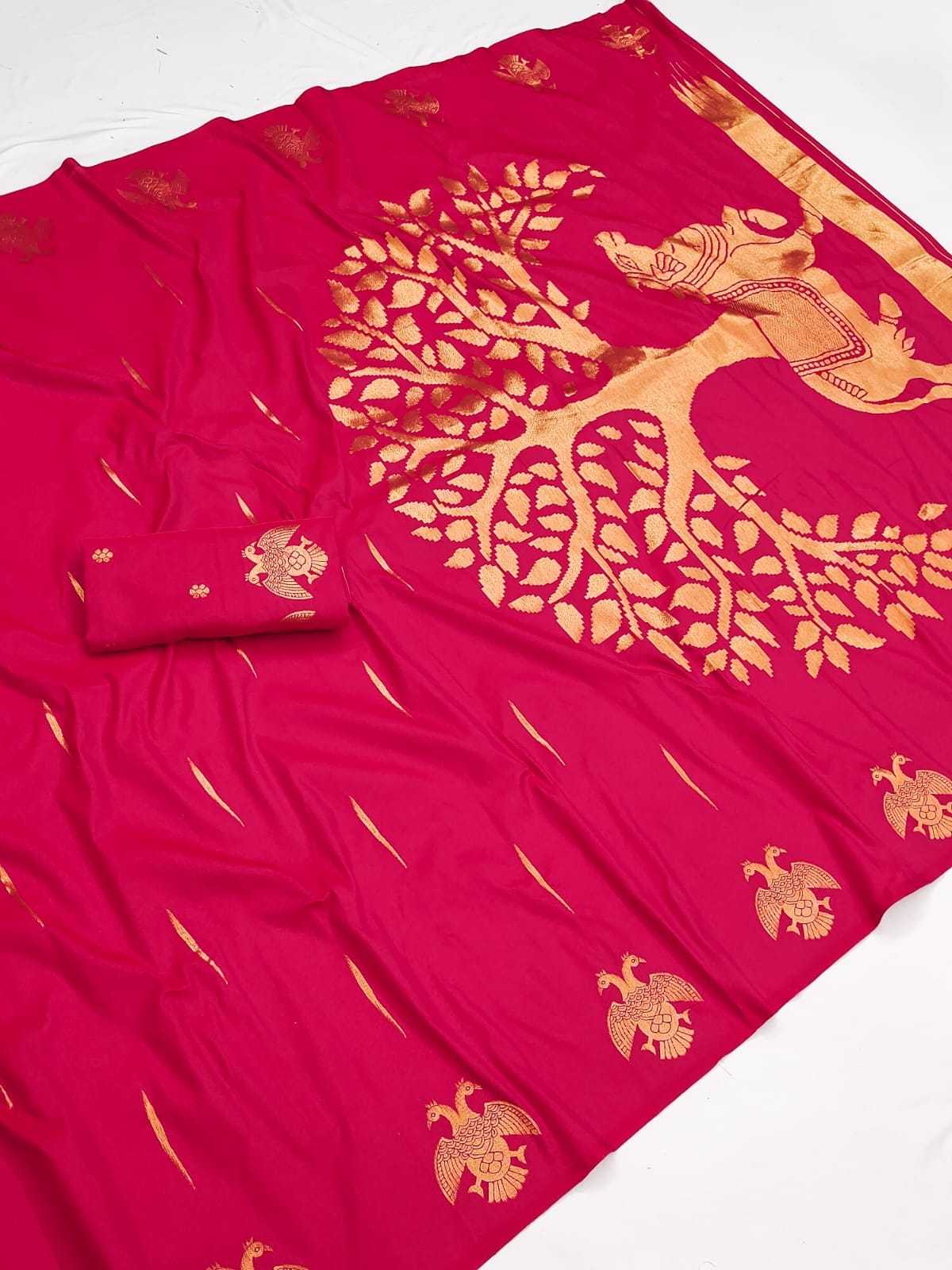 Jalsa Banarasi Soft Silk Saree