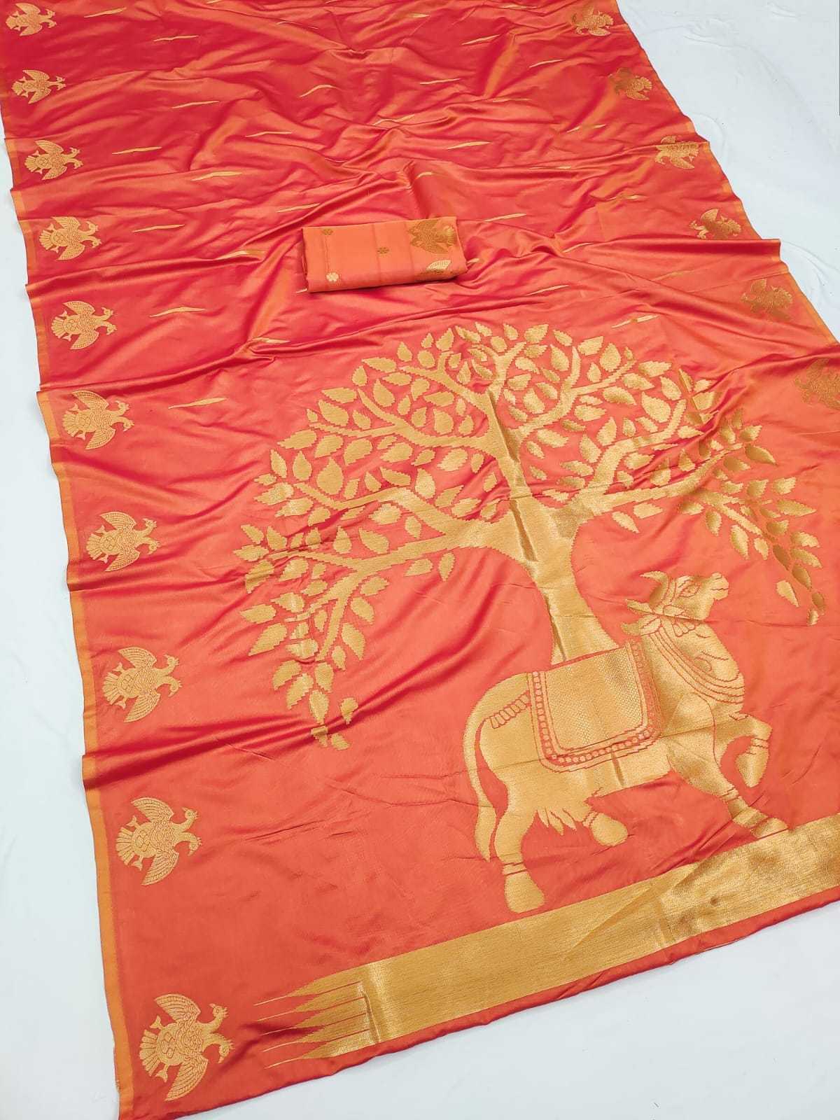 Jalsa Banarasi Soft Silk Saree