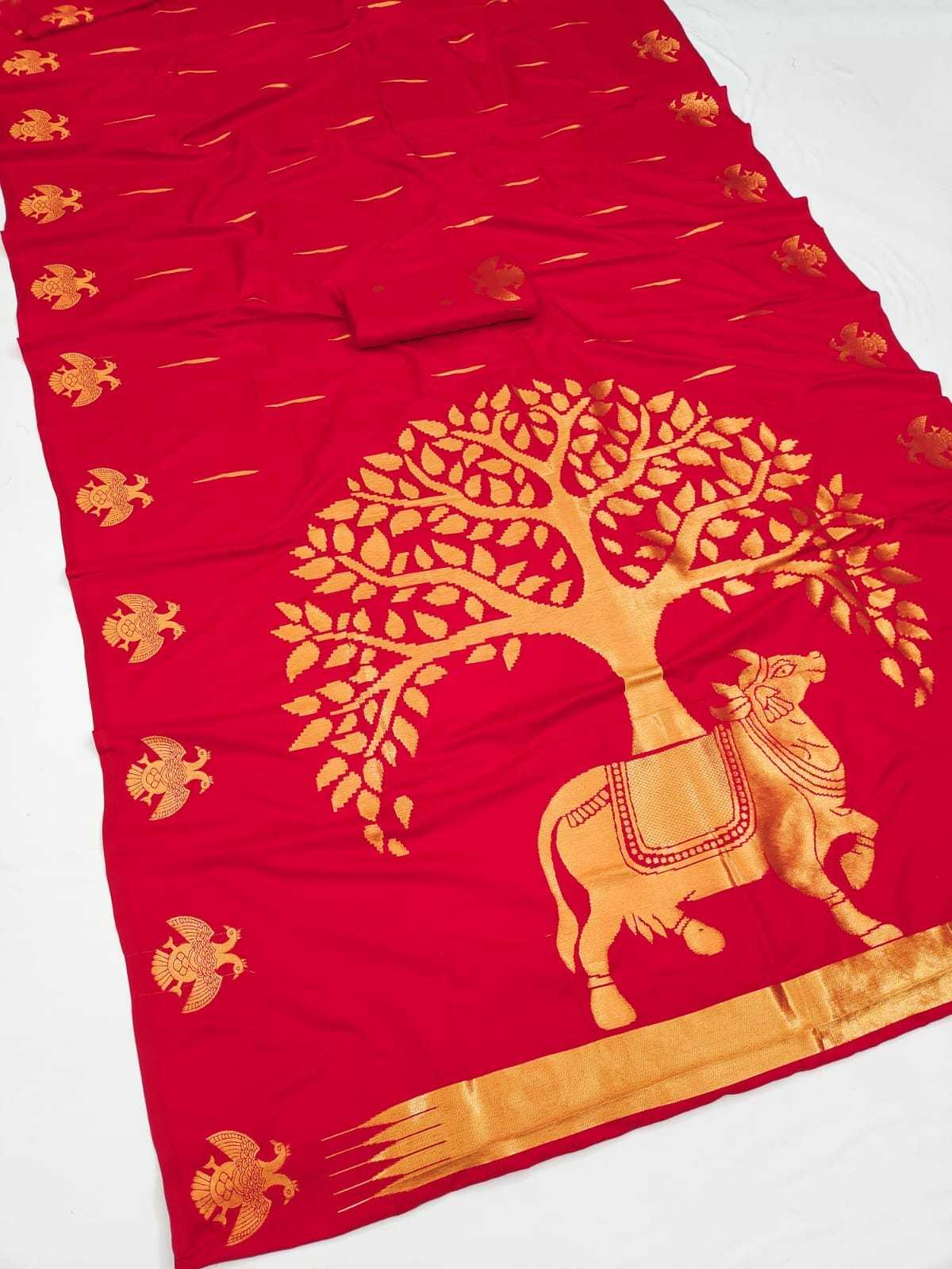 Jalsa Banarasi Soft Silk Saree