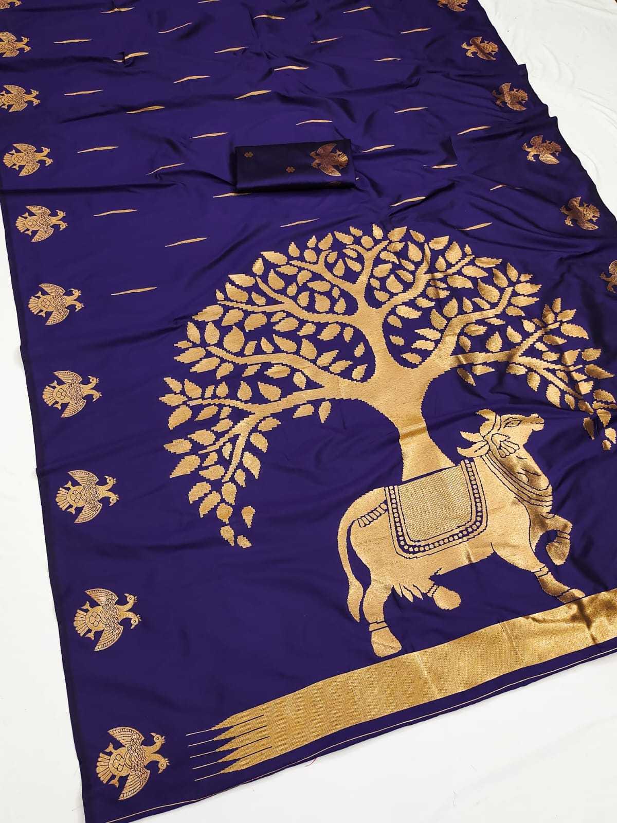 Jalsa Banarasi Soft Silk Saree