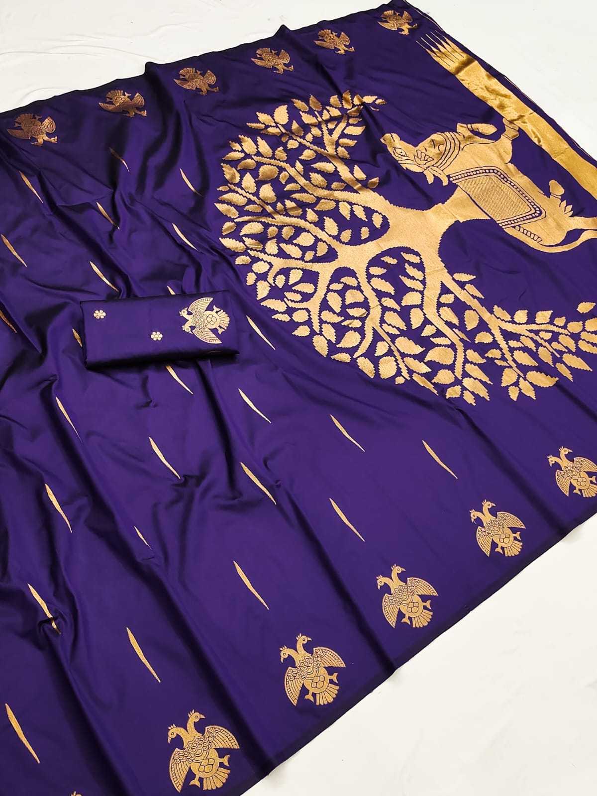 Jalsa Banarasi Soft Silk Saree
