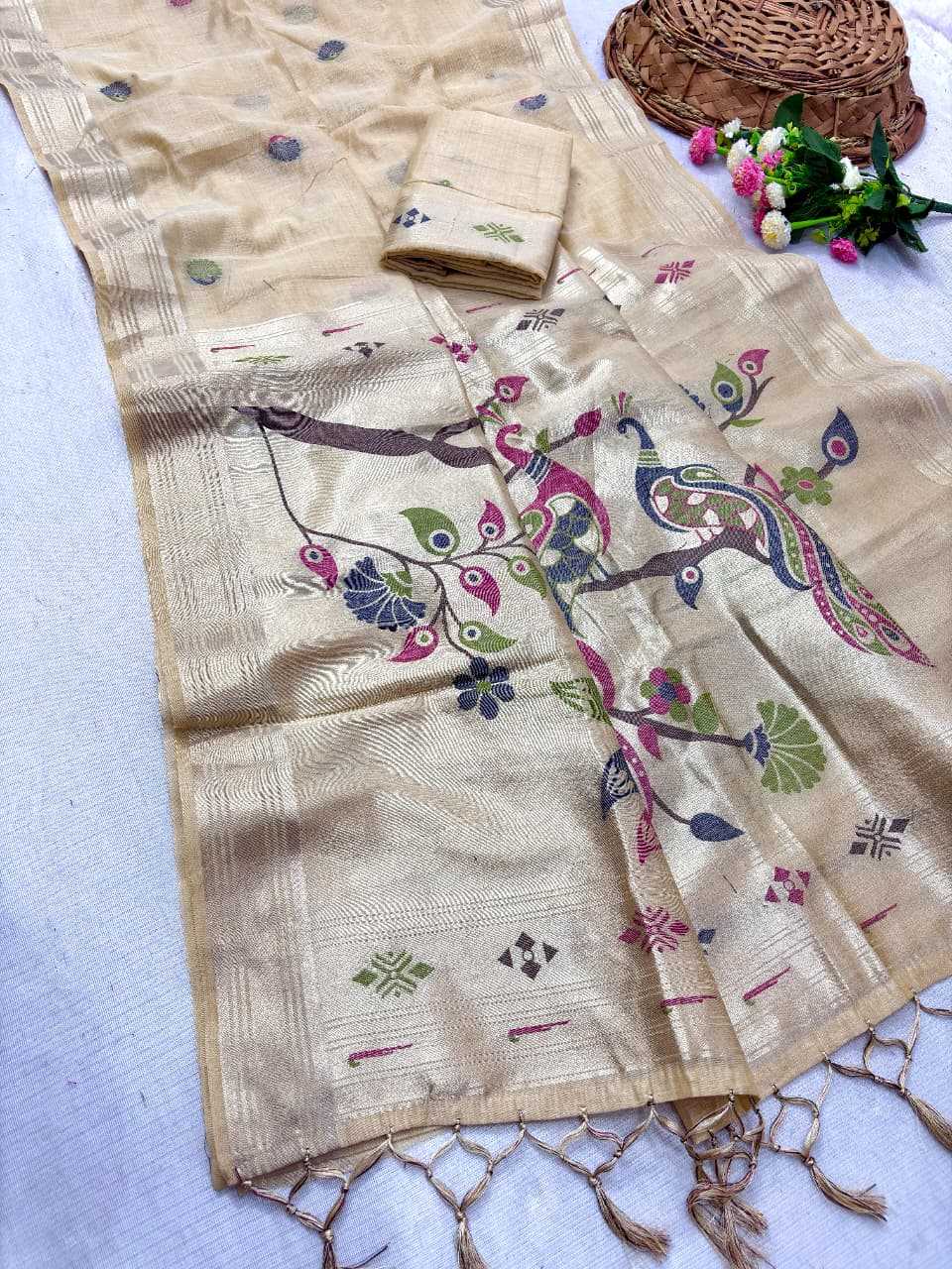 Janani Soft Cotton Designer Saree