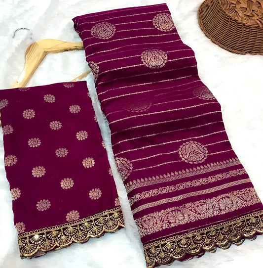 Kalki Premium Georgette Designer Saree