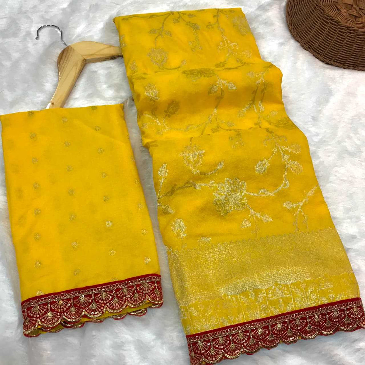 Kalki Premium Georgette Designer Saree