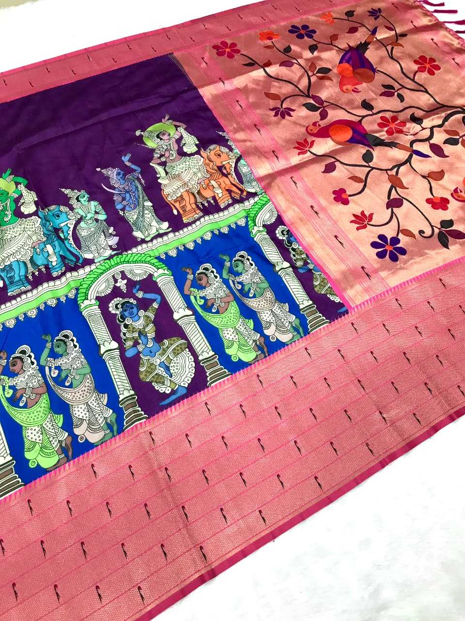 Soft Silk Printed Saree