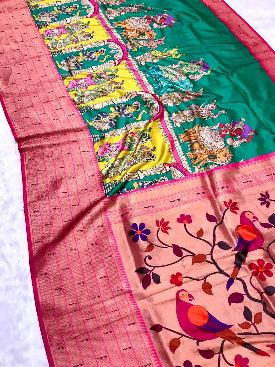 Soft Silk Printed Saree