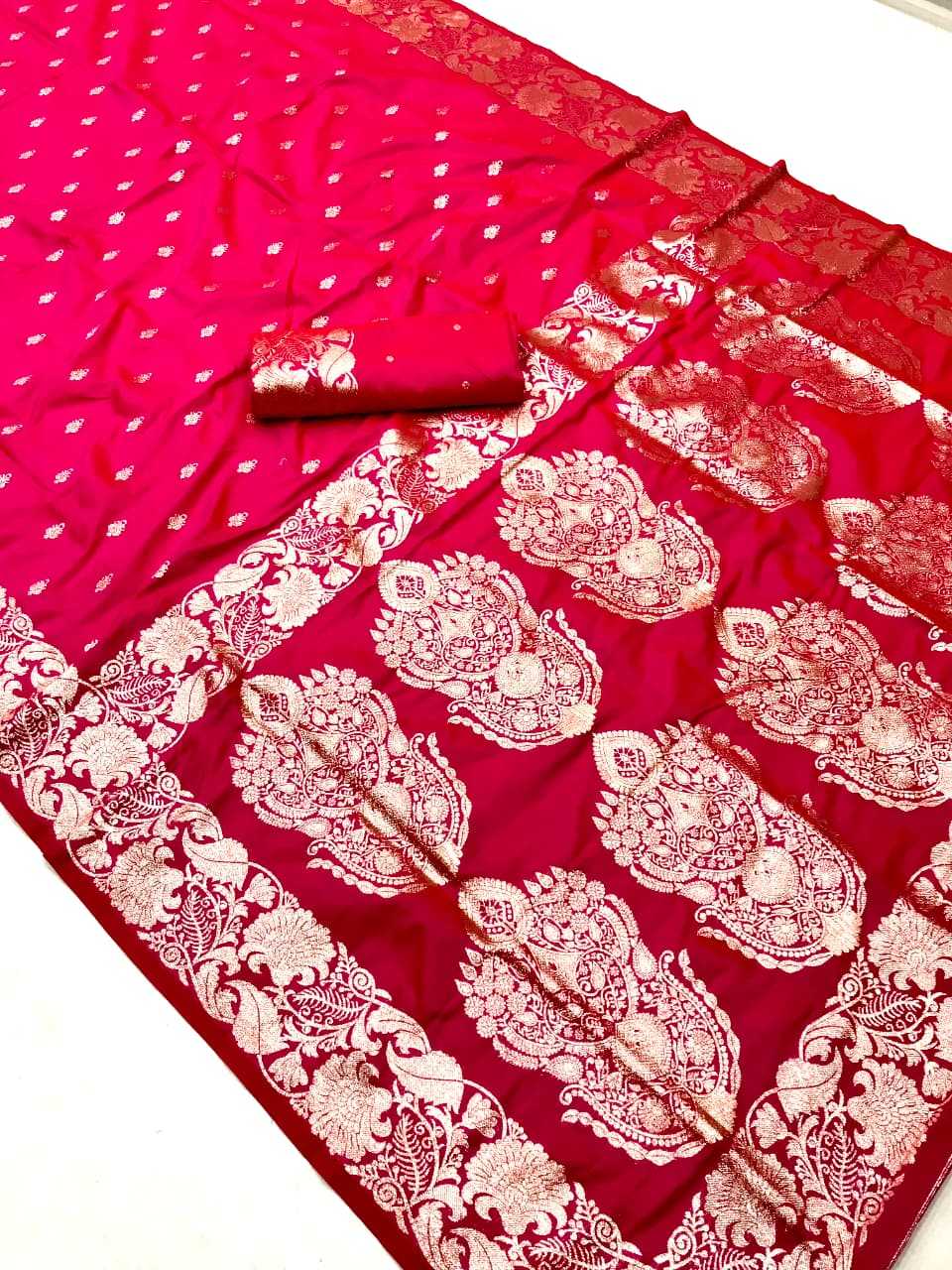 Banarasi Soft Silk Designer Saree