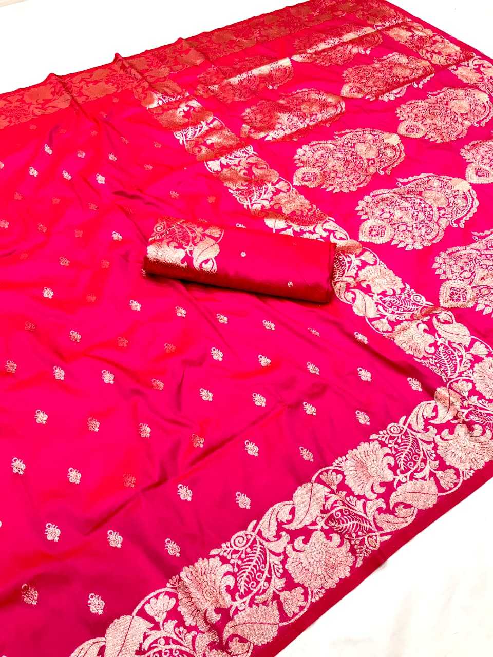 Banarasi Soft Silk Designer Saree
