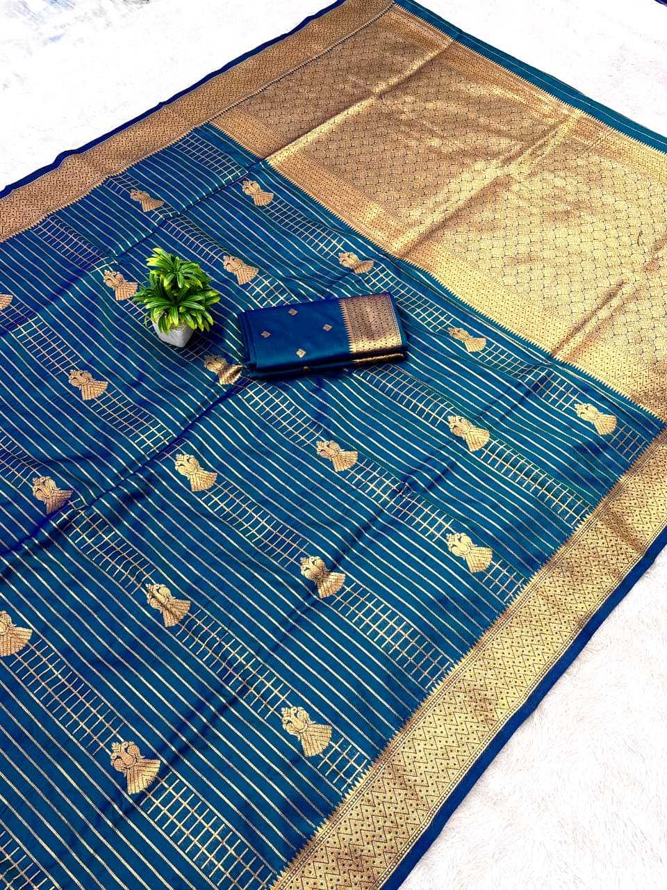 Banarasi Soft Silk Designer Saree