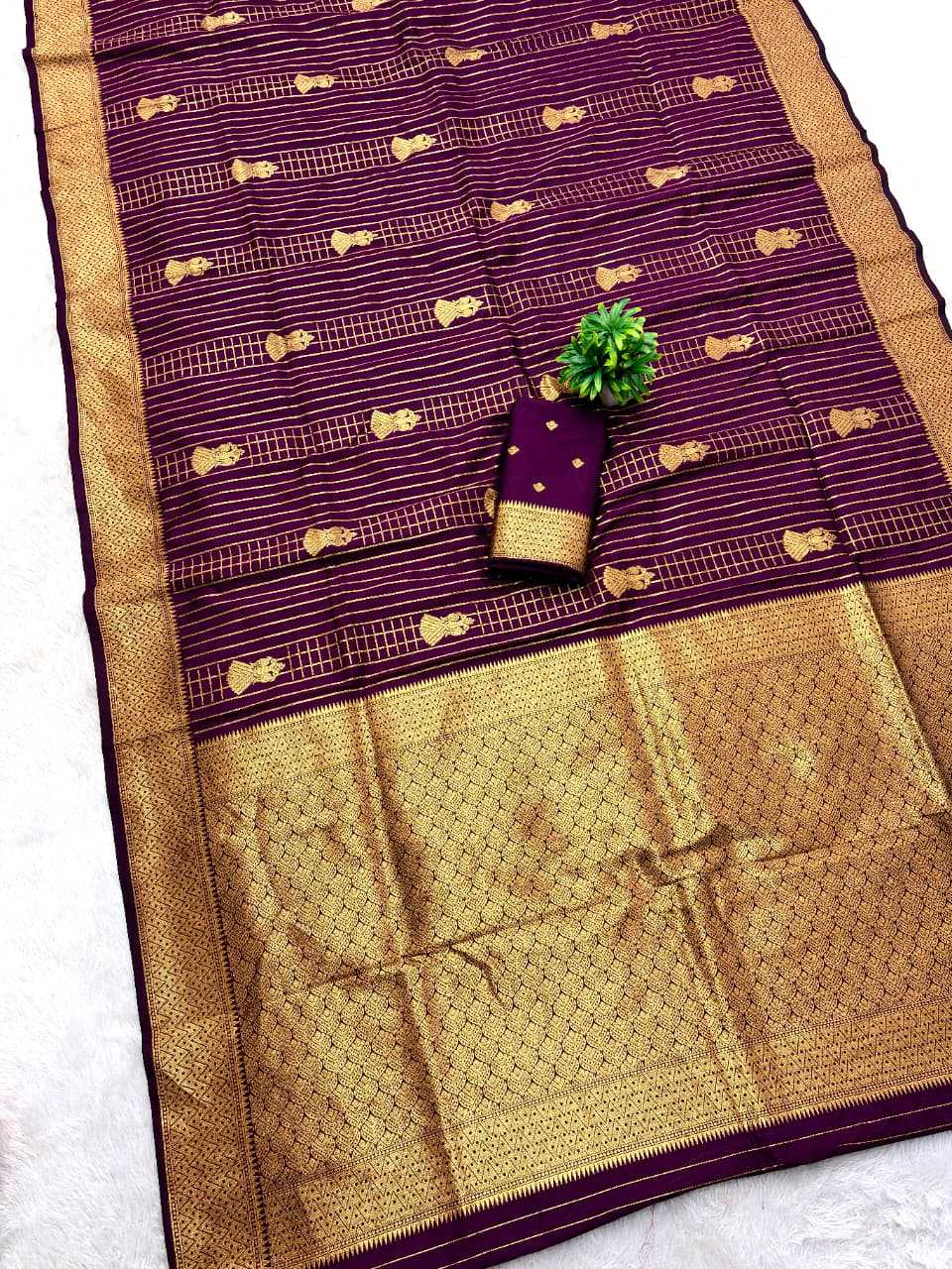Banarasi Soft Silk Designer Saree
