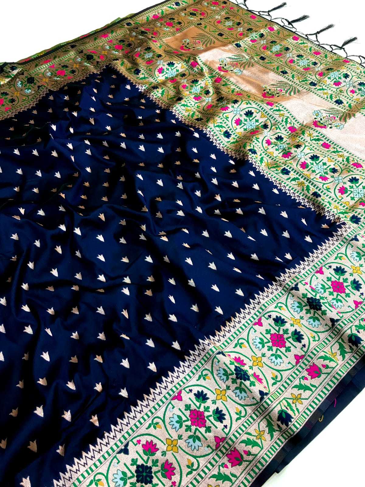 Kanjivaram Silk Paithani Saree