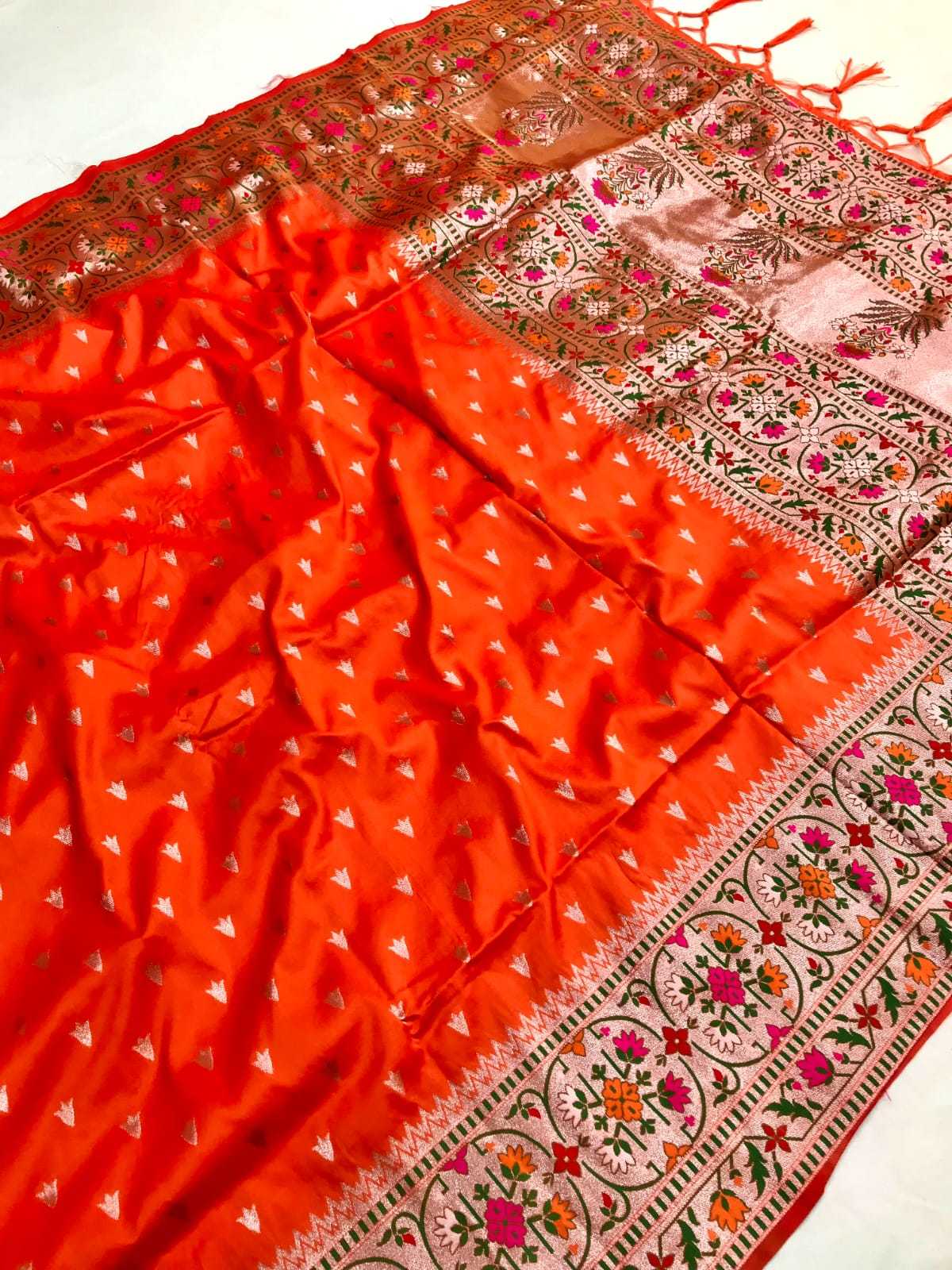 Kanjivaram Silk Paithani Saree
