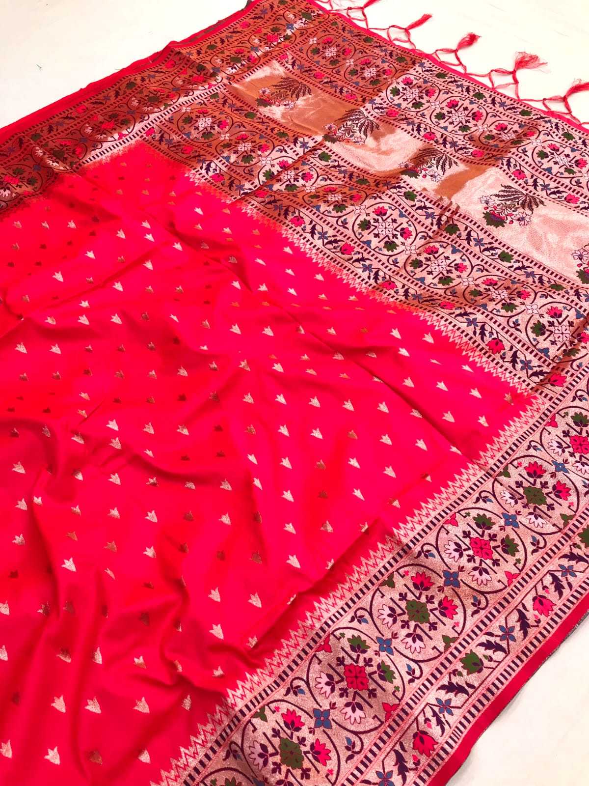 Kanjivaram Silk Paithani Saree