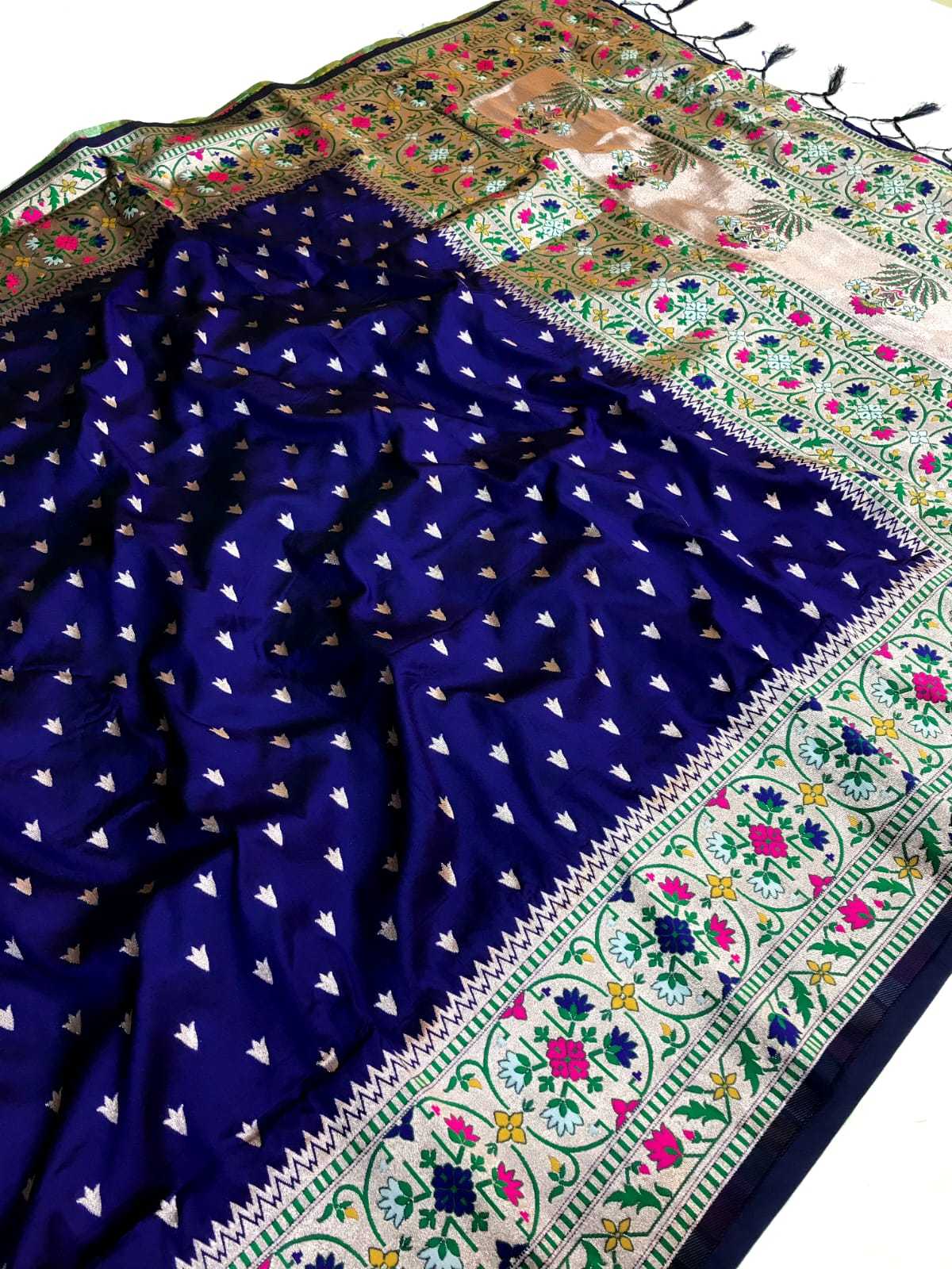 Kanjivaram Silk Paithani Saree