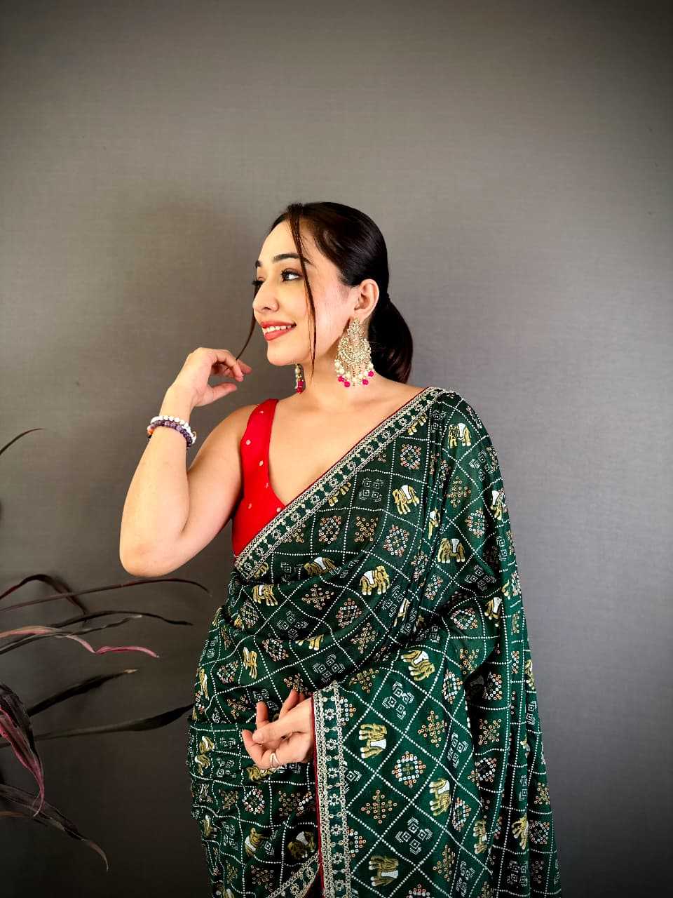 Vantara Vichitra Silk Khadi Saree