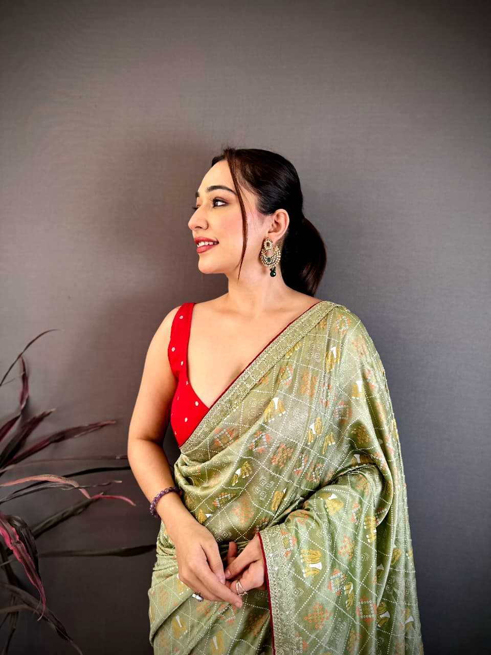Vantara Vichitra Silk Khadi Saree