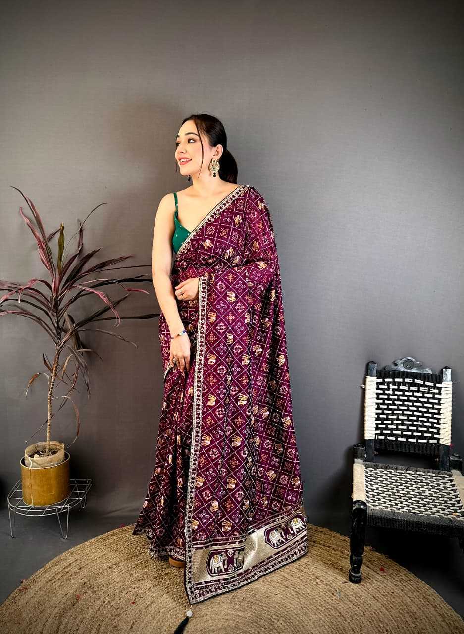 Vantara Vichitra Silk Khadi Saree