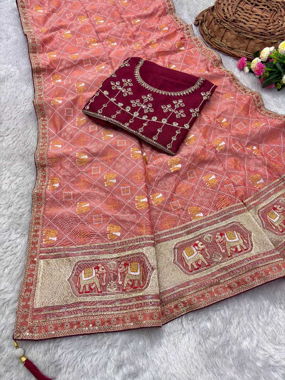 Vantara Vichitra Silk Khadi Saree