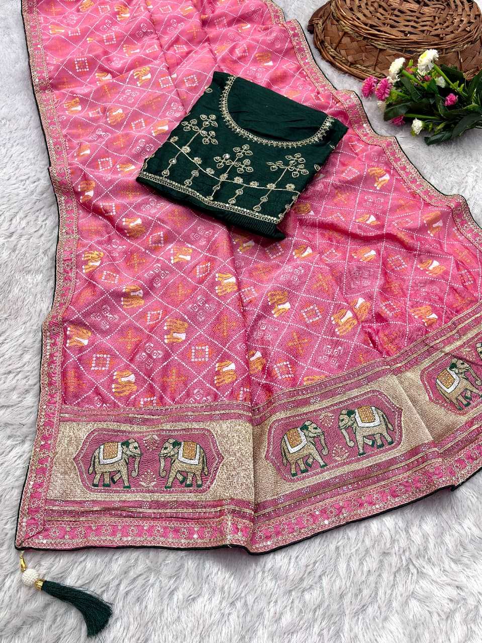 Vantara Vichitra Silk Khadi Saree