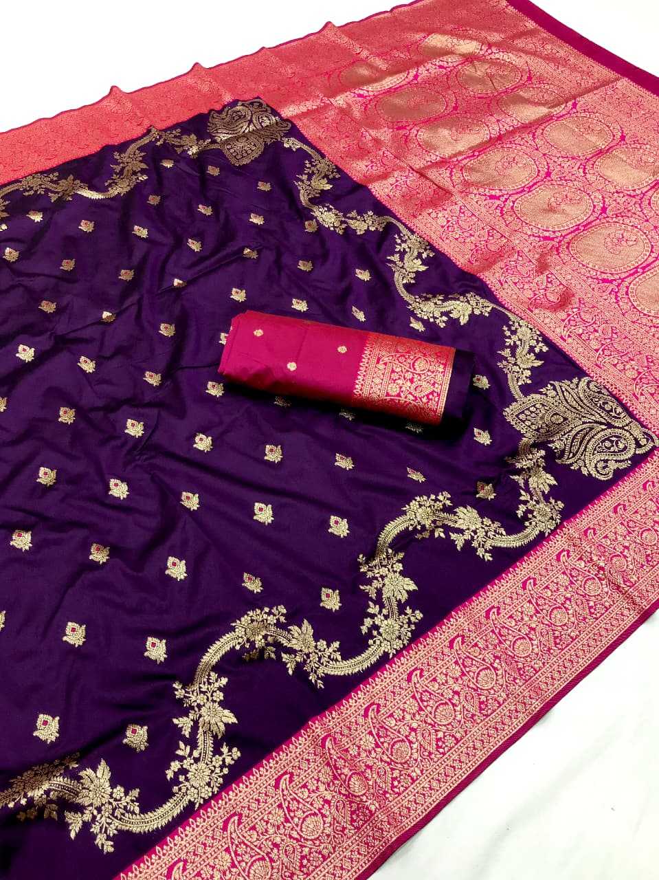 Virat Banarasi Soft Silk Saree