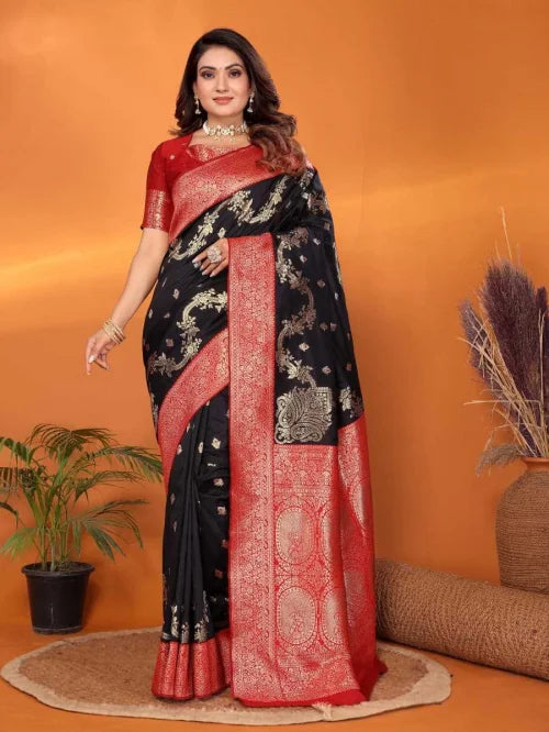 Virat Banarasi Soft Silk Saree