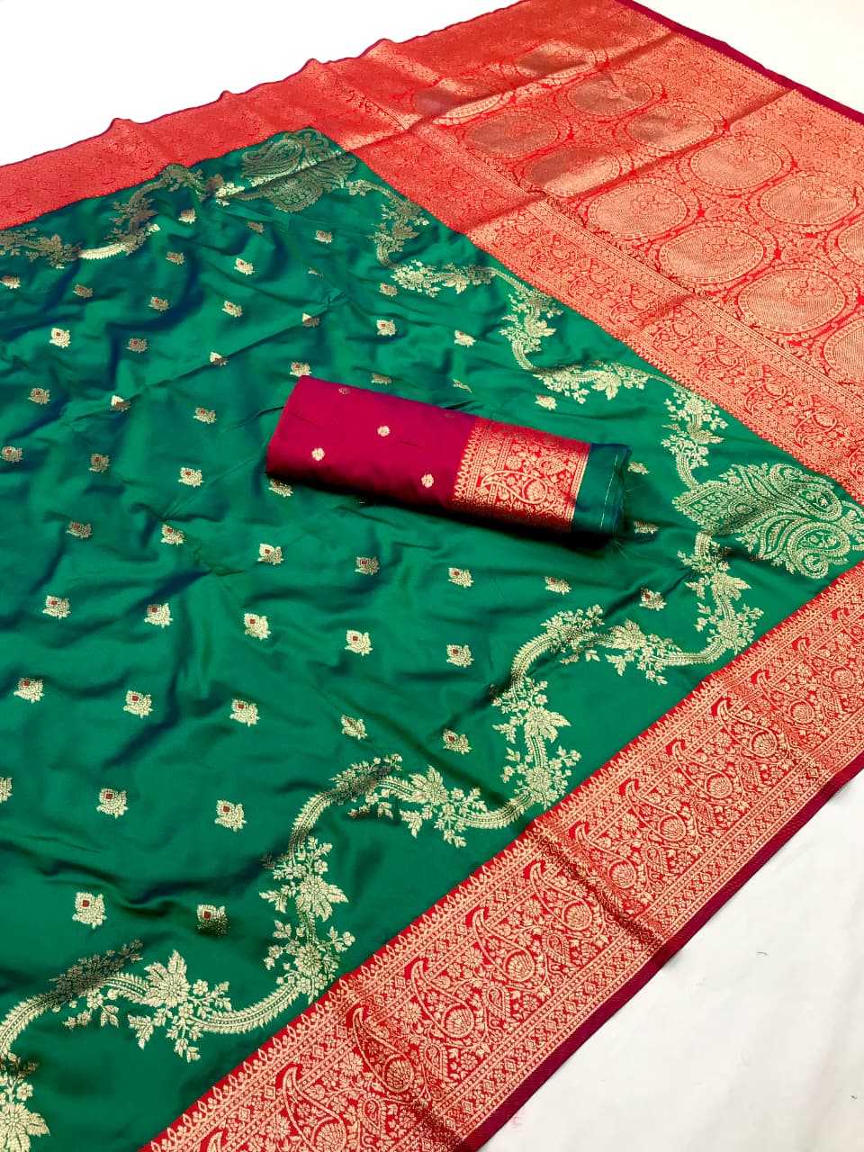 Virat Banarasi Soft Silk Saree