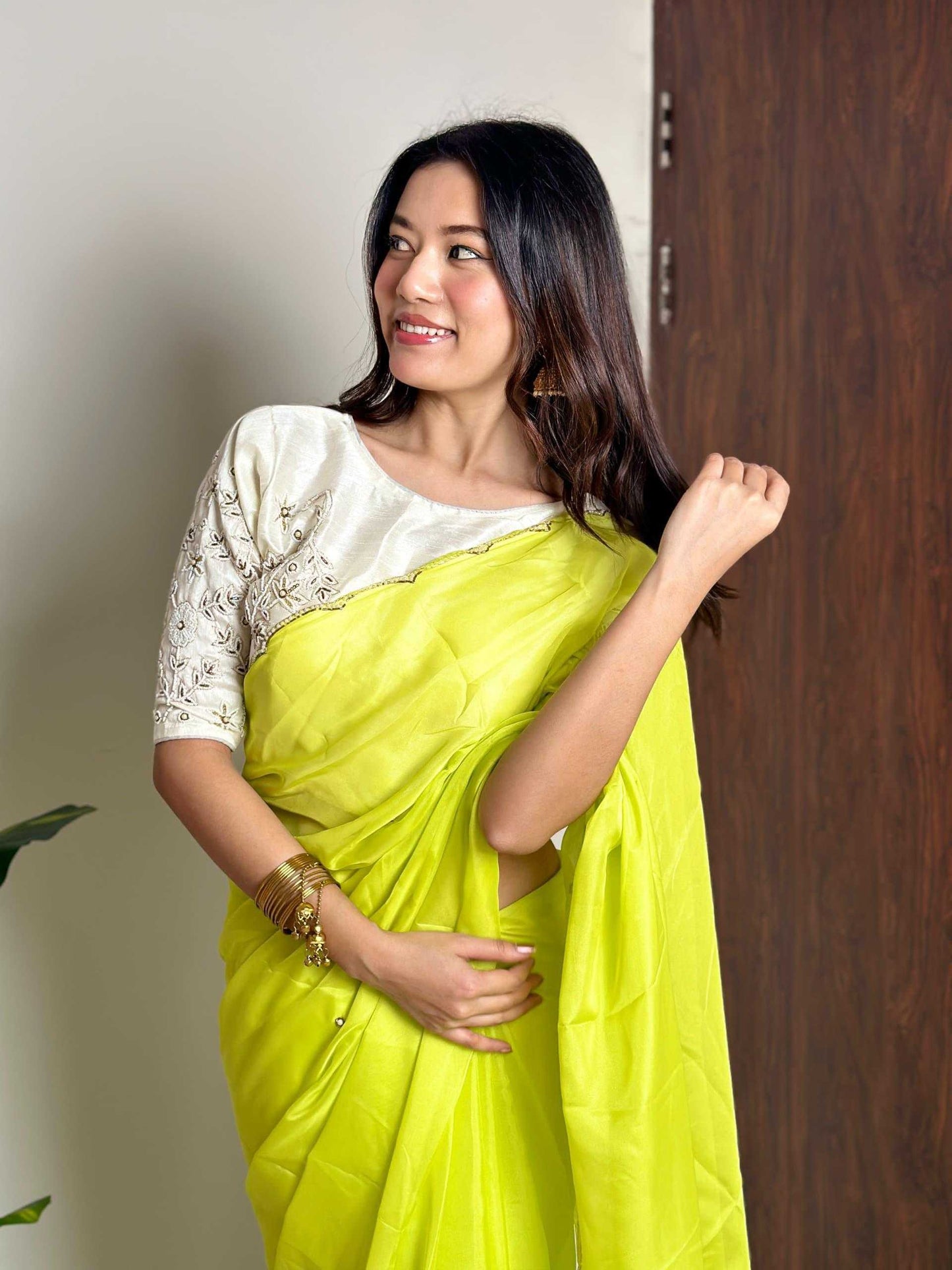 Organza Designer Saree
