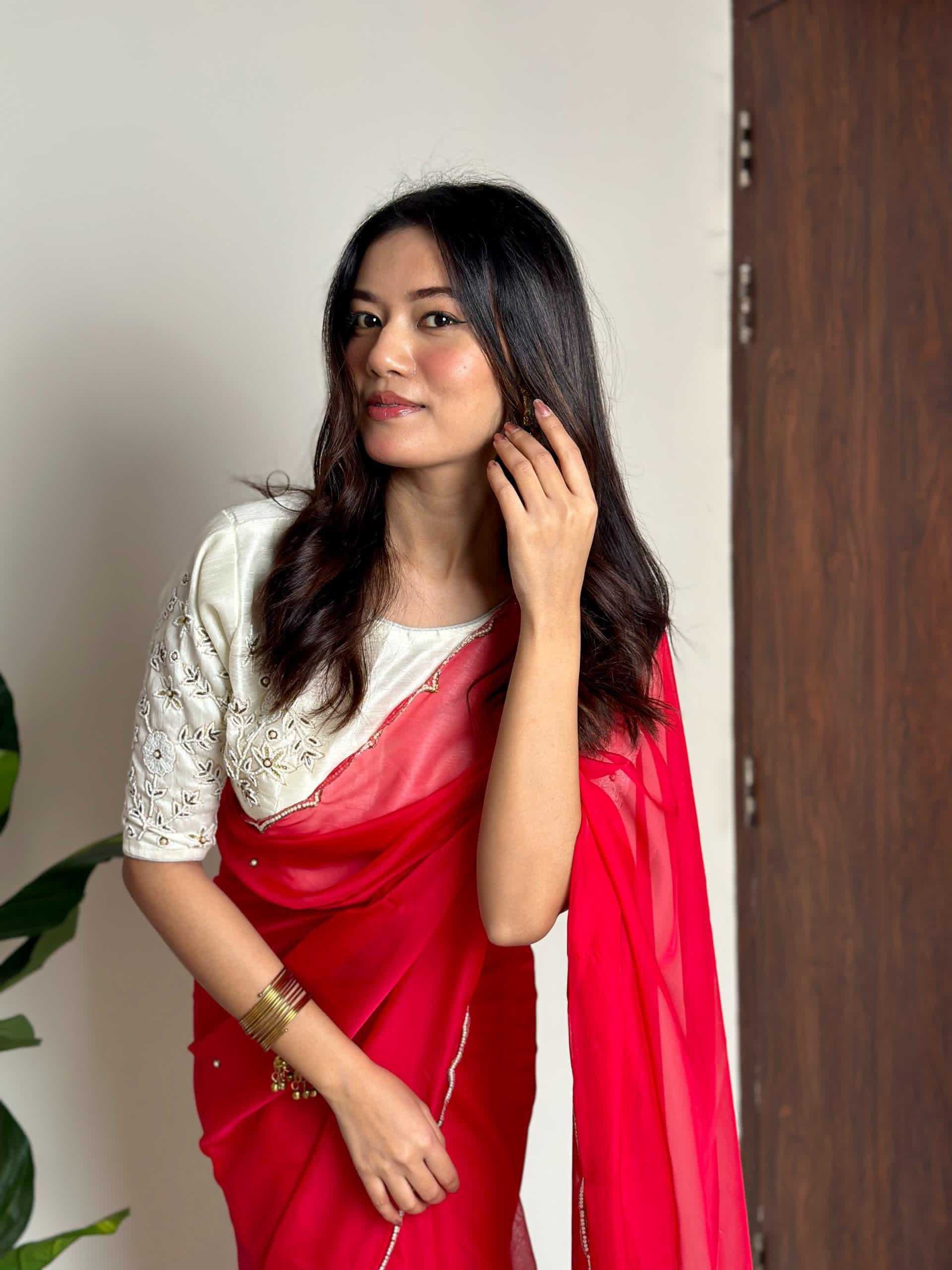 Organza Designer Saree